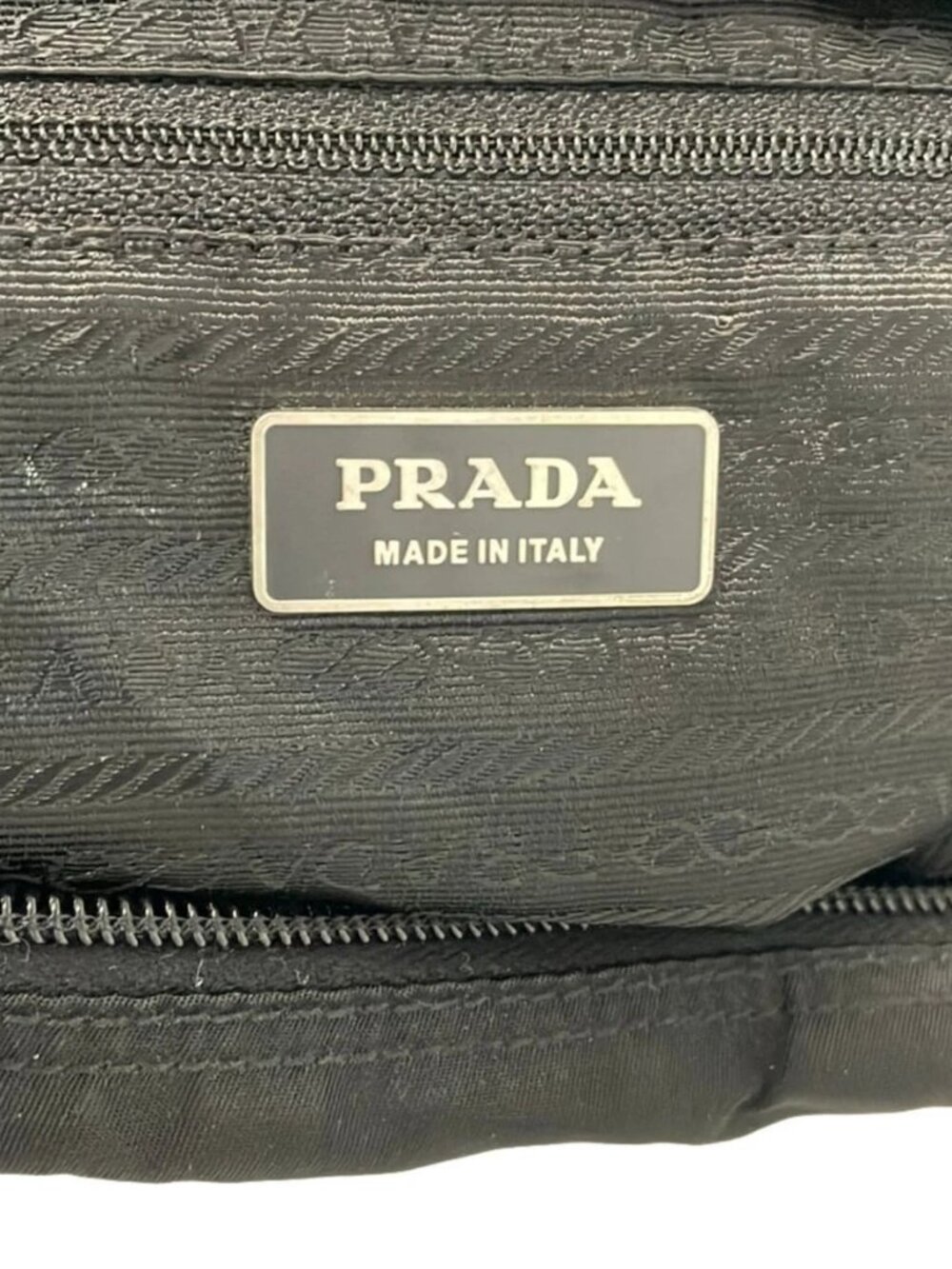 PRADA Black Nylon Shoulder Bag - Picture 11 of 12